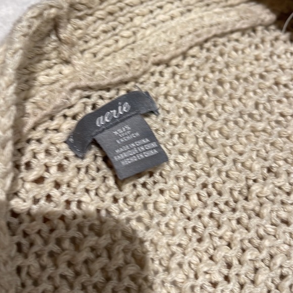 Aerie Knit 3/4 sleeve cardigan sweater - Boho style - Picture 3 of 4